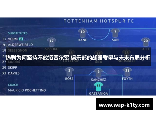 热刺为何坚持不放洛塞尔索 俱乐部的战略考量与未来布局分析